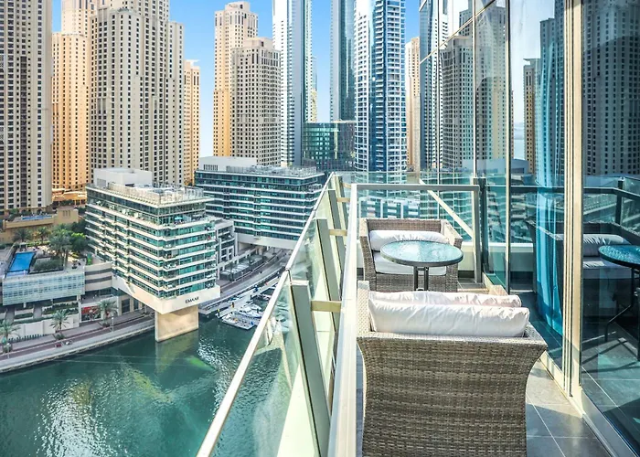 Panoramic Luxe 1Br With Breathtaking Views At Dubai Marina Near Jbr - Silverene Towers